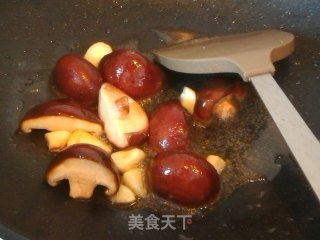 香菇西兰花的做法步骤：7