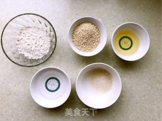 芝麻薄脆的做法步骤：1