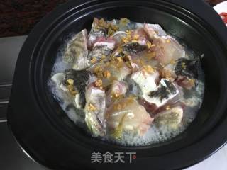 冬菜焖苏鼠斑的做法步骤：9