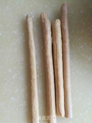 豆筋棍烧背脊骨的做法步骤：2