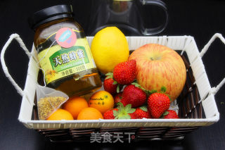 蜂蜜水果茶的做法步骤：1