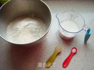 紫薯麦穗面包的做法步骤：1