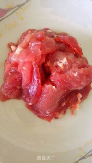 豆豉炒洋葱肉片的做法步骤：1