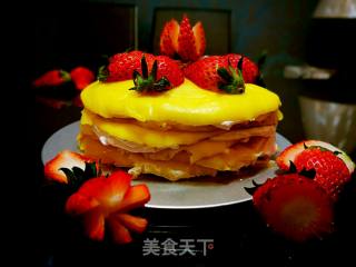 草莓千层蛋糕的做法步骤：14