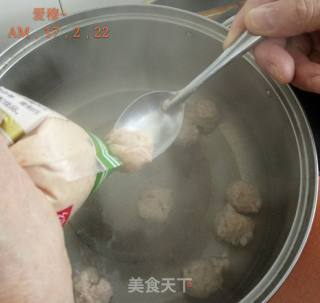 汆鱼丸的做法步骤：5
