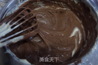 可可全蛋海绵裸蛋糕的做法步骤：6