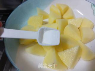 土豆蒸排骨的做法步骤：4