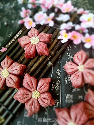 桃花酥的做法步骤：28