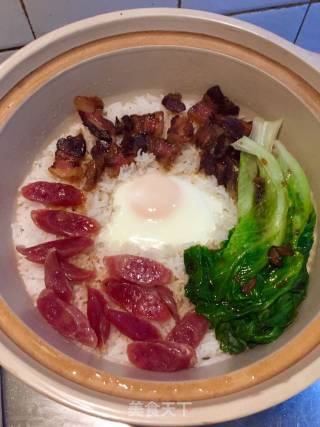 双腊煲仔饭的做法步骤：5