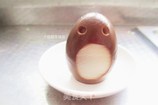 龙猫茶叶蛋的做法步骤：3