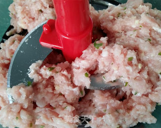 馄饨肉末披萨的做法步骤：2