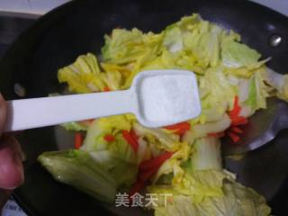 醋溜大白菜的做法步骤：6