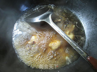 鸡翅根煮花菜的做法步骤：8