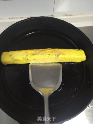 芝士鱼糕鸡蛋卷的做法步骤：7