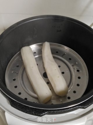 山药黑芝麻糊的做法步骤：1