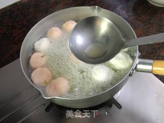 黄瓜煮双丸的做法步骤：8