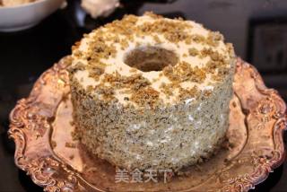 FLUFF棉花糖——黑芝麻戚风蛋糕的做法步骤：19