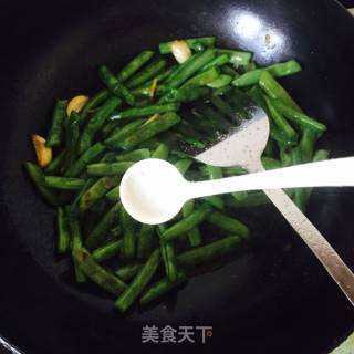 清炒四季豆的做法步骤：5