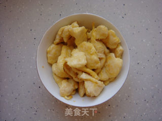 五彩鸡片的做法步骤：4