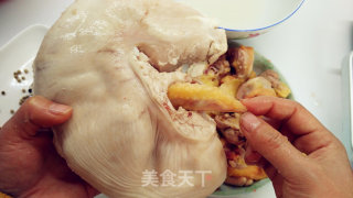 喝过一次就念念不忘的猪肚包鸡的做法步骤：3