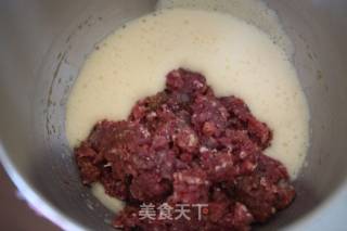 Q弹香菇牛肉丸的做法步骤：8