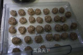 Q弹香菇牛肉丸的做法步骤：28