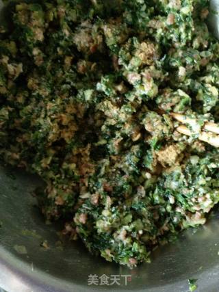 小油菜牛肉水饺的做法步骤：5