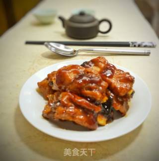 冰花酸梅排骨的做法步骤：7