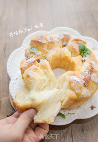日式香浓炼乳面包的做法步骤：10