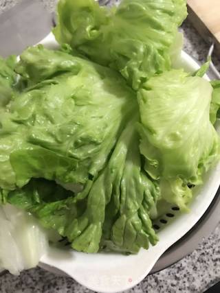 蚝油生菜的做法步骤：1