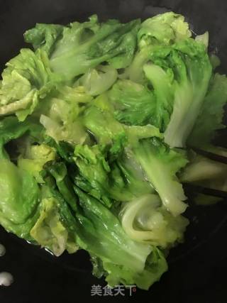 蚝油生菜的做法步骤：2