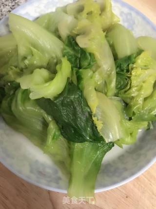 蚝油生菜的做法步骤：3