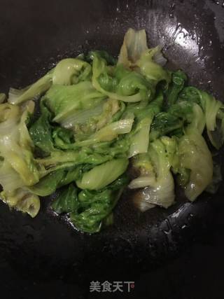 蚝油生菜的做法步骤：5