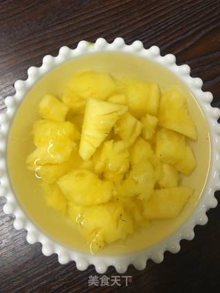 菠萝炒饭的做法步骤：5
