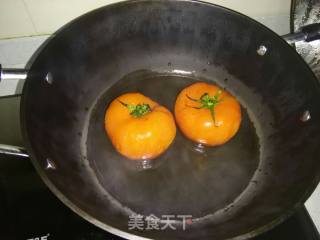 番茄炒蛋-广东甜版的做法步骤：1