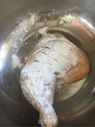 鸡腿盖饭的做法步骤：4