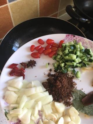 鸡腿盖饭的做法步骤：6