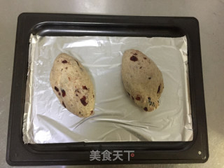 低脂低热量的面包——蔓越莓全麦面包的做法步骤：6