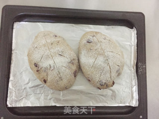 低脂低热量的面包——蔓越莓全麦面包的做法步骤：7