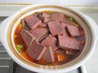 红果家菜谱之鸭血豆腐煲的做法步骤：9