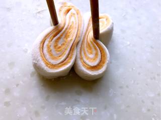 南瓜蝴蝶卷的做法步骤：7