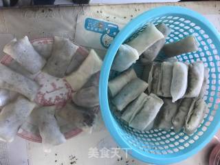 炸春卷的做法步骤：10