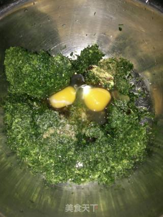 小苜蓿鸡蛋饺子的做法步骤：6