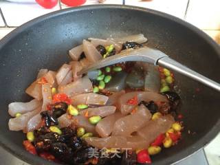 辣炒魔芋豆腐的做法步骤：14