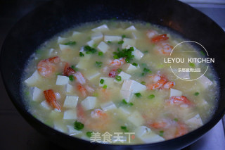 虾仁烩豆腐的做法步骤：10