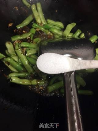 炒四季豆的做法步骤：4