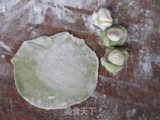 翡翠羊肉烧麦的做法步骤：18