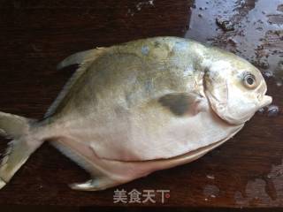 鲳鱼西京烧的做法步骤：1