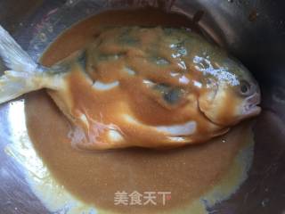 鲳鱼西京烧的做法步骤：4