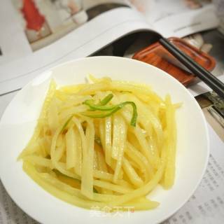 清炒土豆丝的做法步骤：6